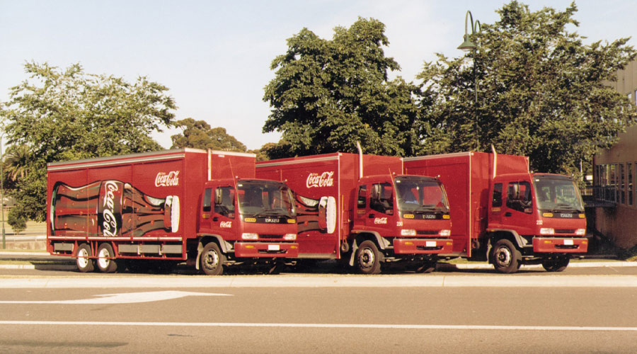 Dyers starts transporting Coca Cola in 1999